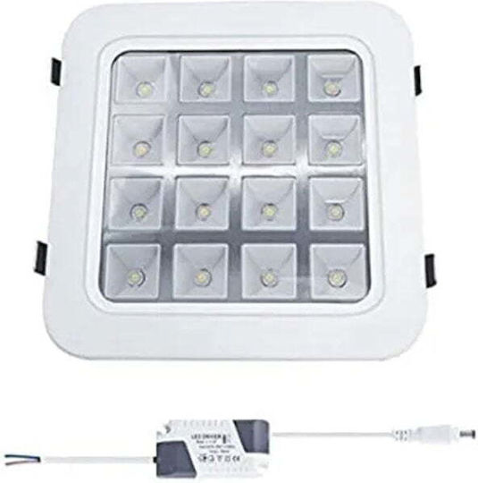 Square LED Panel 16W with Warm White Light