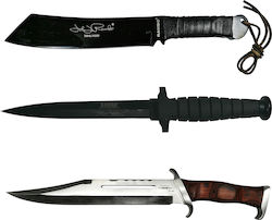 Messer mit Scheide Schwarz