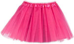 Carnival Skirt Fuchsia made of Plastic