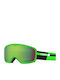 Giro Ski- und Snowboardbrille für Erwachsene, Grün mit grüner Scheibe
