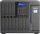 QNap NAS Tower with 16 slots for HDD/SSD (TS-1655-8G)