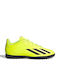 Adidas Παιδικά Ποδοσφαιρικά Παπούτσια X Crazyfast Club Rasen Team Solar Yellow 2 / Core Black / Cloud White