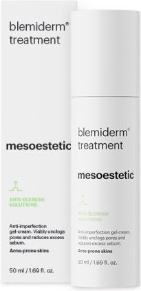 Mesoestetic Blemiderm Treatment Gel-Κρέμα Προσώπου Νυκτός κατά των Ατελειών με Ρετινόλη 50ml
