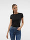 Vero Moda Femeie Tricou Negru