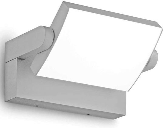 Ideal Lux Επιτοίχιο Εξωτερικό Φωτιστικό LED IP54 20.5W 21.2x16.5x10εκ.