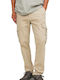Trousers Cargo Elastic in Slim Fit Crockery