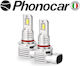 Phonocar Λάμπες Αυτοκινήτου LED 6000K Ψυχρό Λευ...