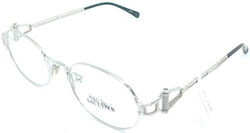 Jean Paul Gaultier Metal Eyeglass Frame Blue 55-5110 Jean Paul Gaultier Metal Eyeglass Frame Blue 55-5110