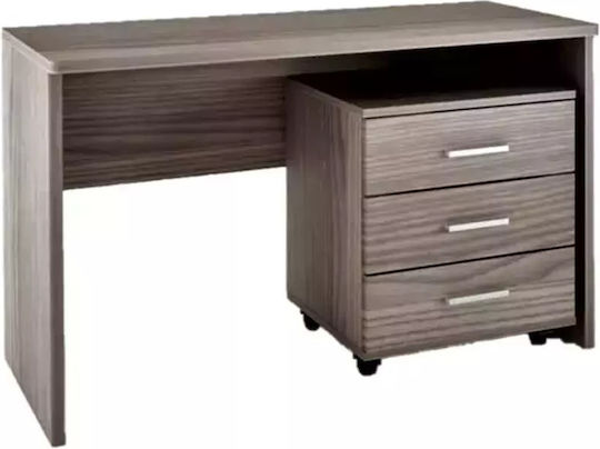 Детско бюро от меламин Сив 120x60x78см