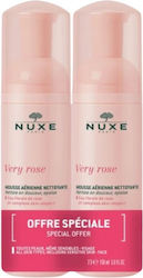 Nuxe Spumă Curățare Very Rose pentru Piele Sensibilă ( 2x150ml) 300ml