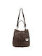 Versace Damen Tasche Schulter Braun