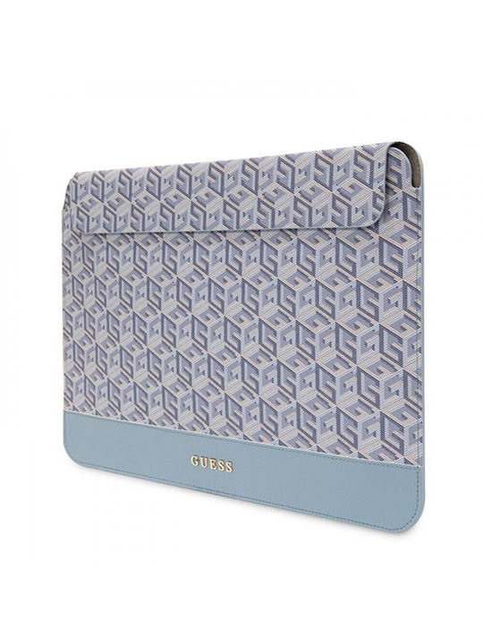 Guess Pu G Cube Laptop-Hülle 13" Blau
