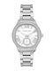 Michael Kors Sage Herrenuhr 38mm Batterie mit Silber Metallarmband