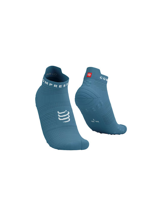 Compressport Pro Racing Socks V4.0 Șosete pentru Alergare Albastre 1 pereche