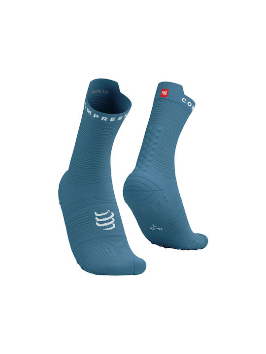 Compressport Pro Racing Socks V4.0 Laufsocken Blau 1 Paar
