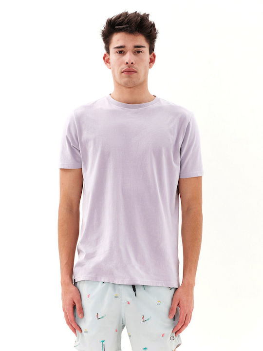 Emerson T-shirt Bărbătesc cu Mânecă Scurtă Violet