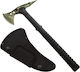 Tactical Camo, Stainless Steel, Green, 40 Cm Axe