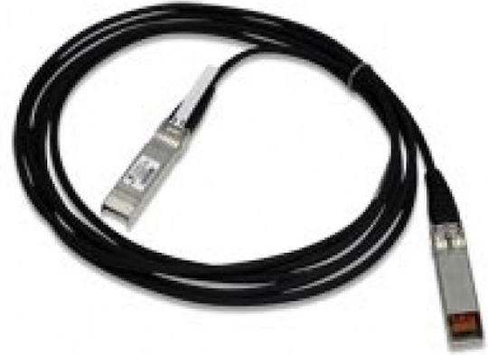 Allied Telesis Optisches Faserkabel SFP+ 1m Schwarz
