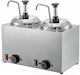 Karamco Bufet de încălzire Bufet de încălzire cu Putere 1300W și Dimensiuni 29.7x24.6x32.5cm