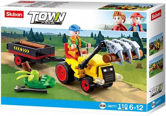 Sluban Building Blocks Tractor For 6+ Years 110 Pieces