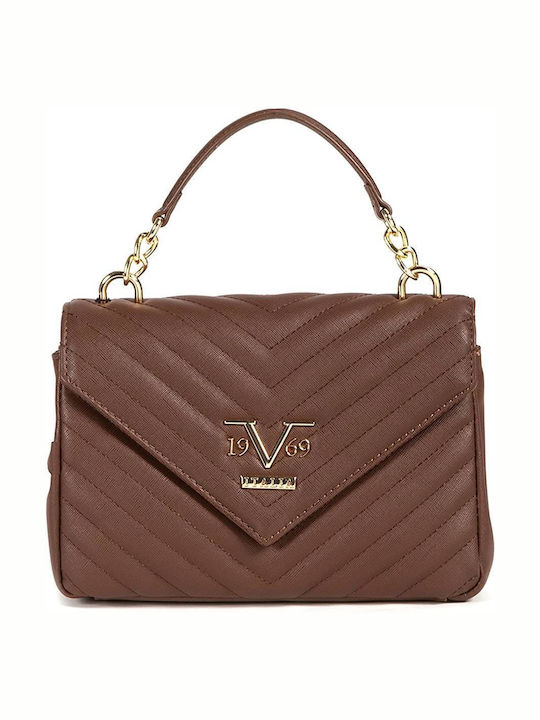 Versace Damen Tasche Schulter Braun