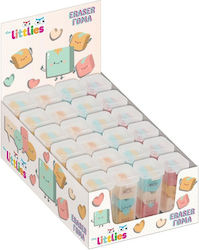 The Littlies Radiergummi-Set für Bleistifte 3Stück