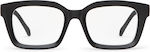 Nordic Vision Obsidiana Acetate Blue Light Blocking Glasses Black