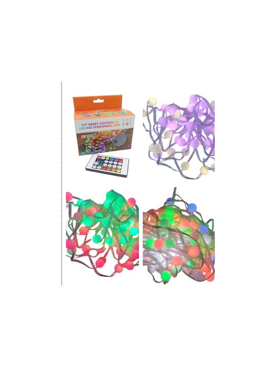 Lămpițe LED 10m. Multicolore USB tip Șir 1buc