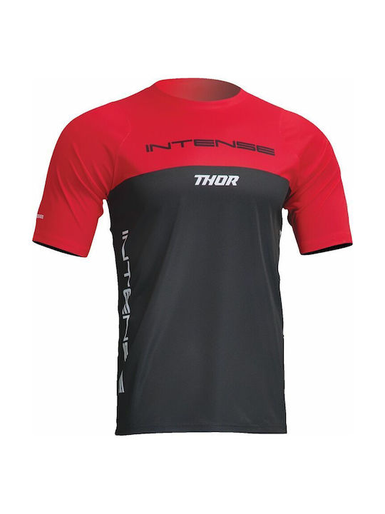 Thor Herren Kurze Ärmel Fahrradtrikot Berg Mehrfarbig
