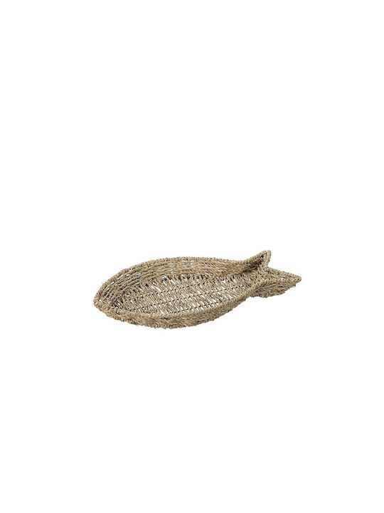 Zaros Platou Decorativ Wicker Bej 1buc 37buc