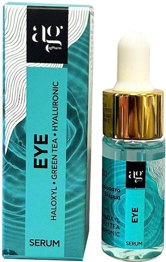 Ag Pharm Augen Feuchtigkeitsspendendes & Anti-Aging Serum mit Hyaluronsäure & Panthenol für Schwarze Kreise & Aufhellung 10ml