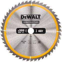 DEWALT Cutting Disc Wood Hole Diameter 305mm 1pcs