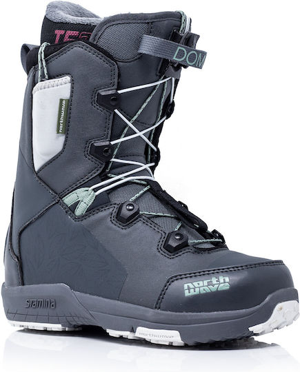Northwave Domino Γυναικείες Μπότες Snowboard Γκρι Χρώμα