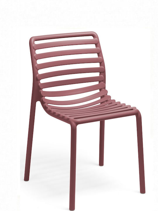 Gartenstühle Polypropylen Doga Burgundisch 55x53cm