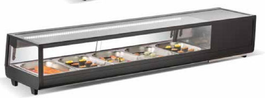 Karamco Freezing Showcase Tabletop 180x40.6x31.8cm Cs132a