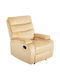 Yasumu Relaxsessel Friseurwaschbecken mit Fußhocker Samt Cypress 80x93x100cm