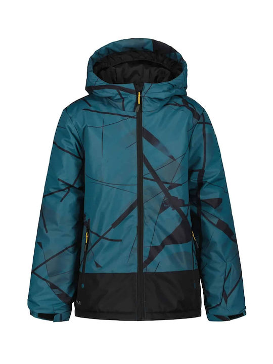 Icepeak Kids Casual Jacket Windproof with Hood Blue