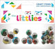 The Littlies Ματόχαντρες Χειροτεχνίας 22τμχ