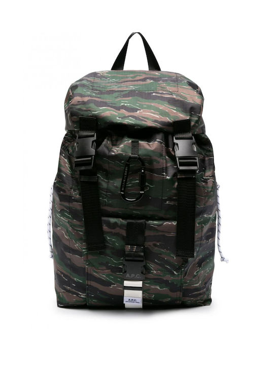 A.P.C. Fabric Backpack Green