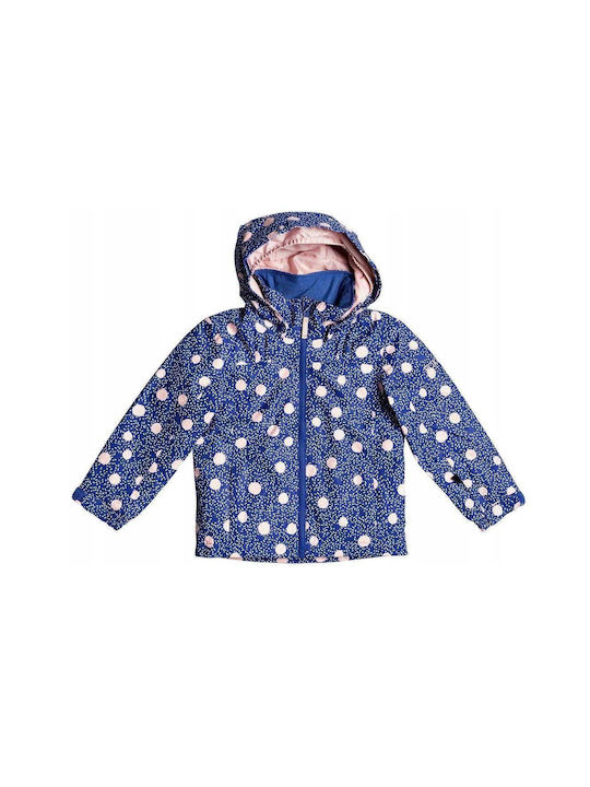 Roxy Kids Casual Jacket with Hood Blue