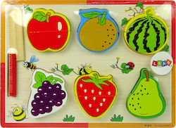 Fruits & Vegetables Toy made of Wood 6pcs