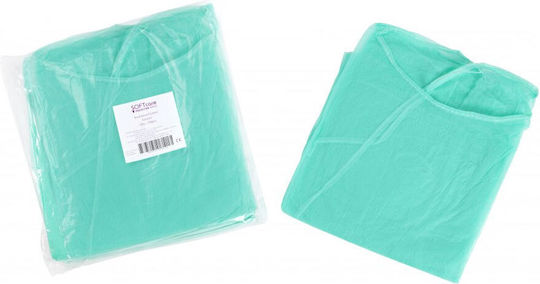 Bournas Medicals Unisex Turquoise Medical Blouse