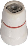 Eurolamp Stromstecker mit Steckdosenbuchse E27 in Weiß Farbe Set 1Stück 147-23000