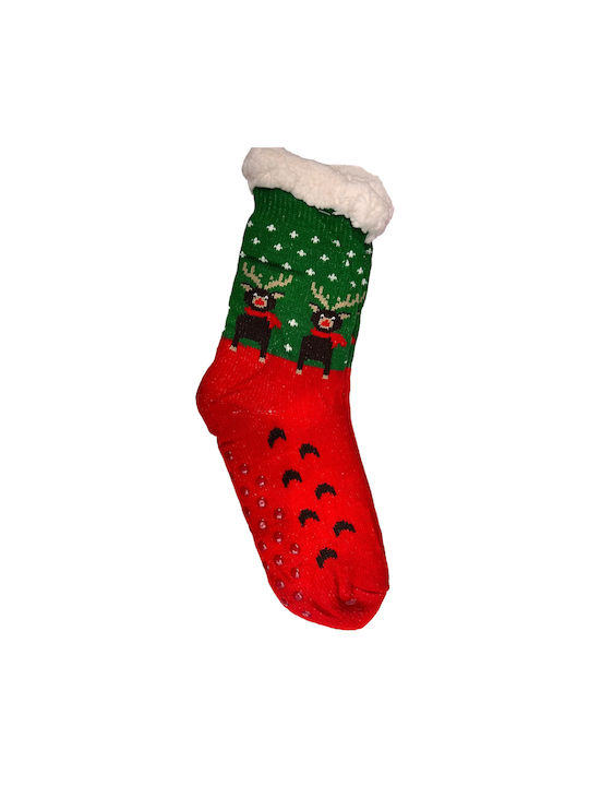 Christin Christmas Socks Green