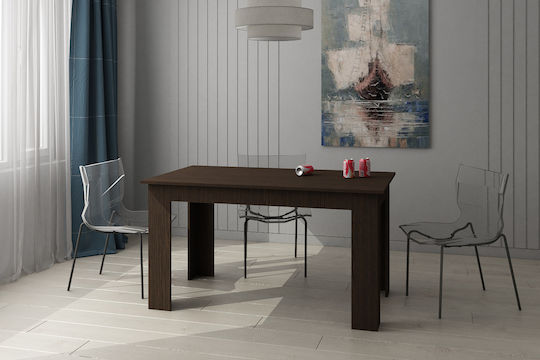 Hazel Τραπεζαρίας Wenge 120x80x75εκ. Hazel Τραπεζαρίας Wenge 120x80x75εκ.