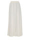 ICHI High Waist Skirt in White color