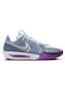 Nike Air Zoom G.T. Cut 3 Χαμηλά Μπασκετικά Παπούτσια Ashen Slate / Metallic Silver / Football Grey / Barely Grape