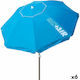 Aktive Foldable Beach Umbrella Blue