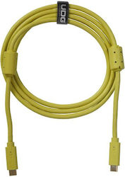 UDG USB Typ-C Kabel USB-C Männlich - USB-C Gelbe 1,5m U99001YL