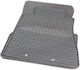 Refref Set of Front and Rear Mats 4pcs Tray Type for Mercedes-Benz 190 Black